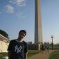 Eccomi col Washington Monument