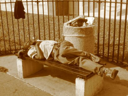 Un tipico esempio di povertà newyorkese